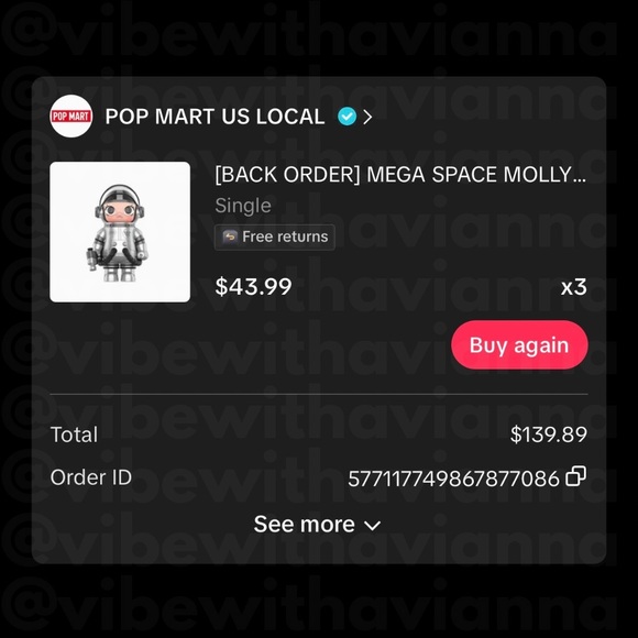 Authentic Mega Space Molly 100% REFRACTION (Special Limited Edition - RARE) - Picture 6 of 6